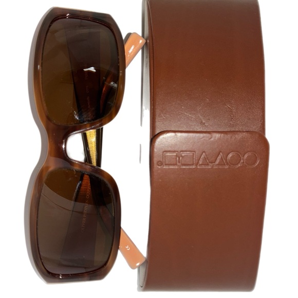 Oliver Peoples “Jezebelle” Polarized Sunglasses – Brown Frame w/ Case